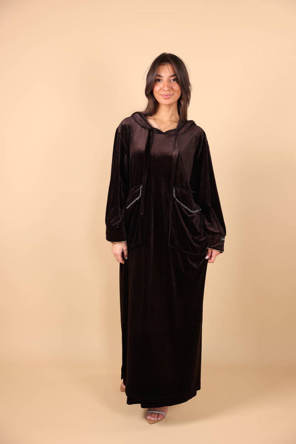 Velvet Handwork - Dark Chocolate